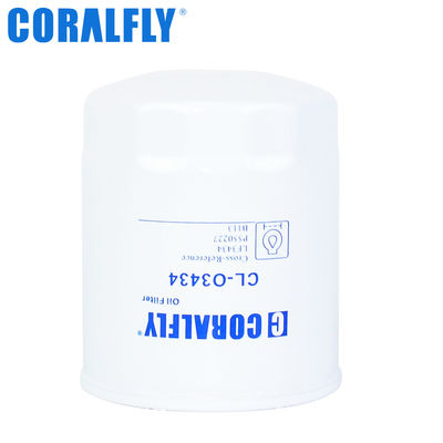 Coralfly Construction Machinery Oil Filter LF343 P550227 B113 For Fleetguard