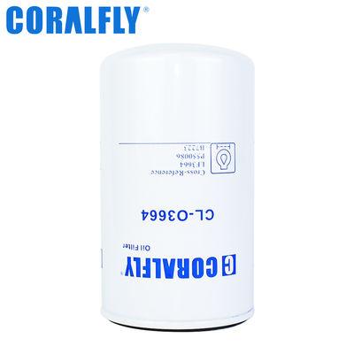 Coralfly Construction Machinery Oil Filter LF3664 P550086 B7223 For Fleetguard
