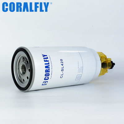 Coralfly Construction Machinery Fuel Water Separator Filter PL420 1433649 P550778 For MANN