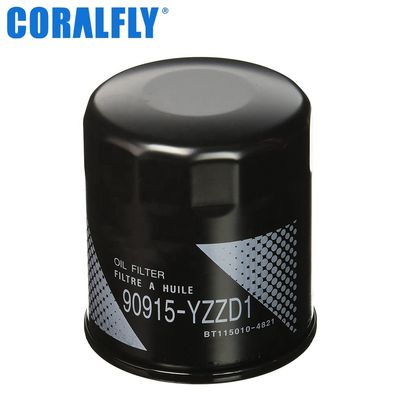 Тойота 90915 Yzze1 Lube фильтр для масла для двигателя автомобиля