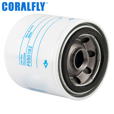 Закрутка на перекрестной ссылке полного потока P550162 фильтр для масла CORALFLY 39 микронов