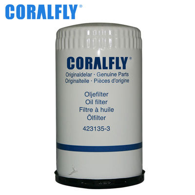 Гарантия фильтра для масла двигателей 423135 3 CORALFLY экскаватора 1 год