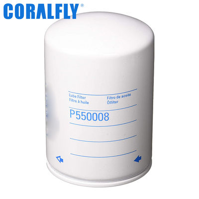 99,99% фильтр для масла CORALFLY фильтра P550008 трактора эффективности дизельный