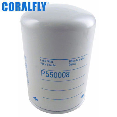 99,99% фильтр для масла CORALFLY фильтра P550008 трактора эффективности дизельный