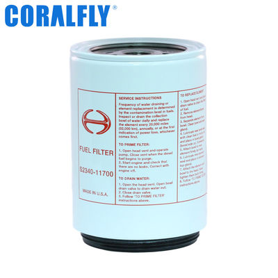 Фильтр топлива S2340-11700 тележки HINO ODM OEM CORALFLY