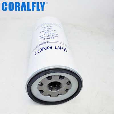 Фильтр для масла 478736 CORALFLY экскаватора Coralfly дизельный 21170569 17533660