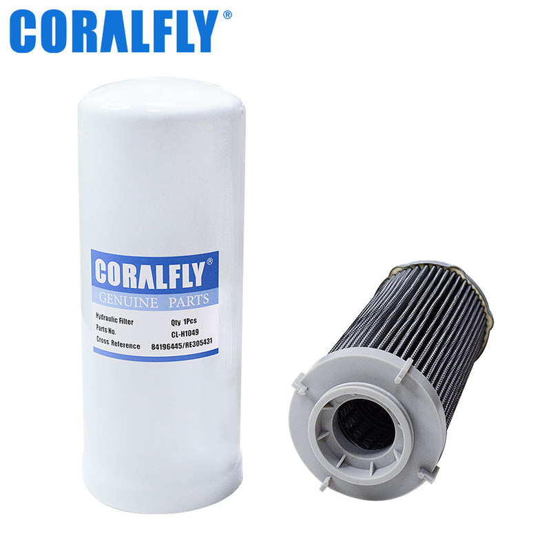 Фильтр для масла Coralfly 84196445 гидравлический для двигателей дизеля затяжелителя