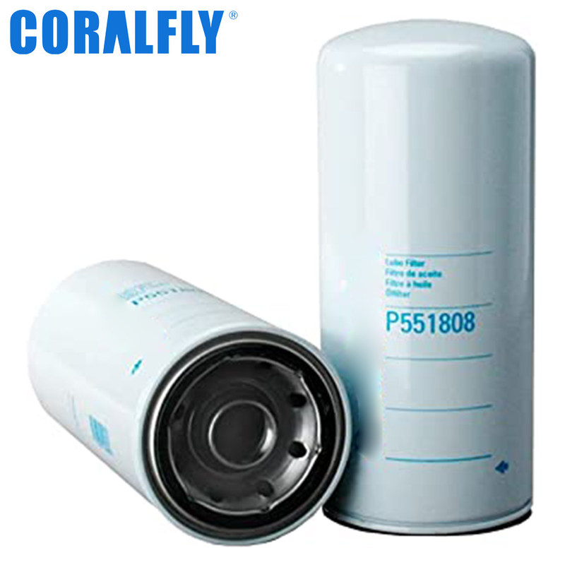 Повернитесь на P551808 для фильтра CORALFLY Oil 5,35 дюйма наружного диаметра